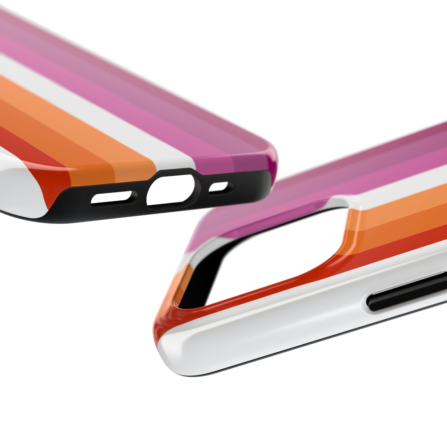 Lesbian Flag tough Impact-Resistant Phone Case