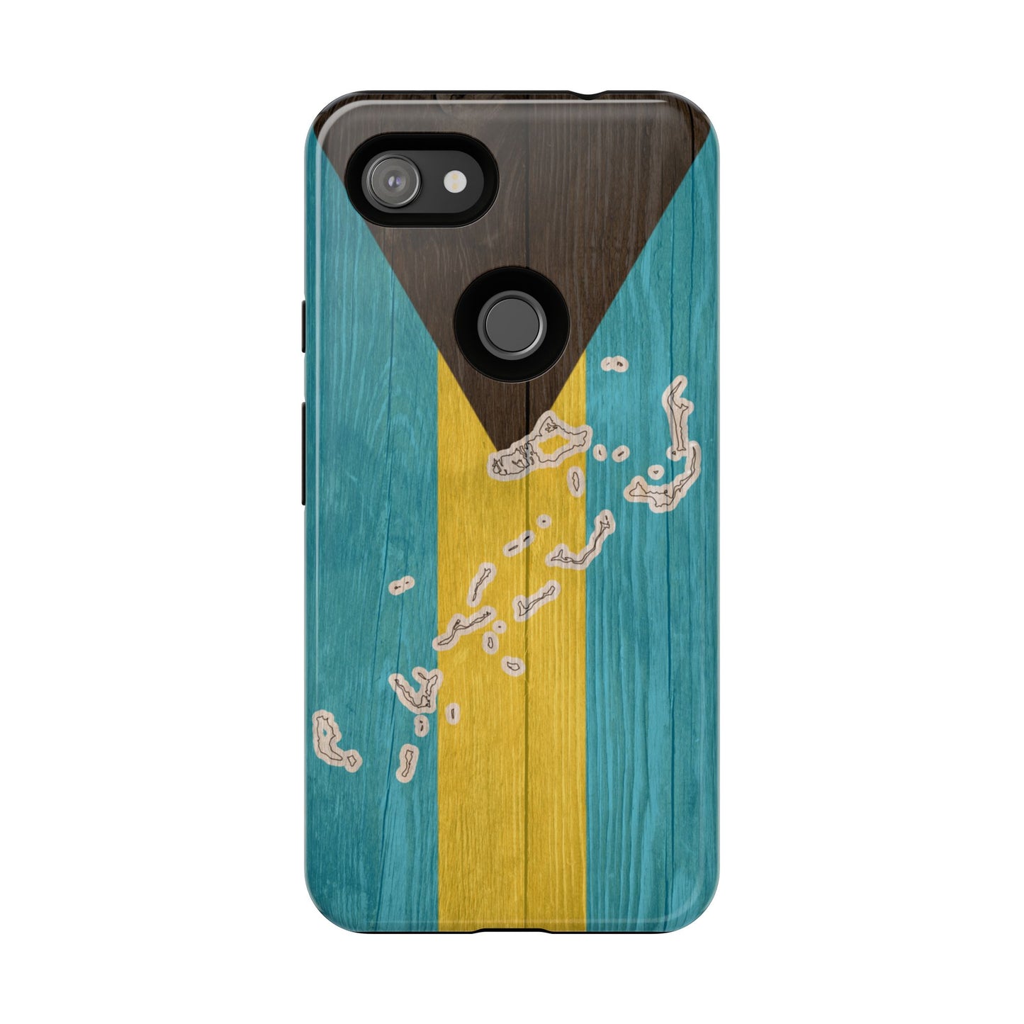 Bahamas Flag Phone Map Case Protective Tough Cover Flag of Bahamas Samsung Bahamian Pride Hard Plastic Back Bahamas Flag Cover