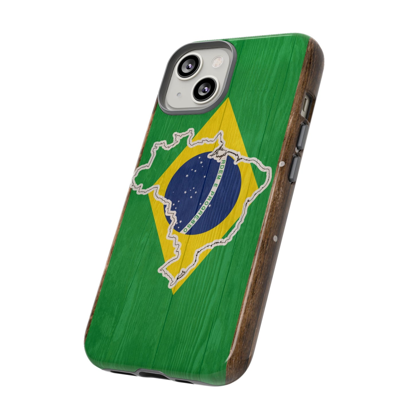 Brazil Flag Phone Map Case Protective Tough Cover Flag of Brazil Samsung Brazilian Pride Hard Plastic Back Brazil Flag Cover