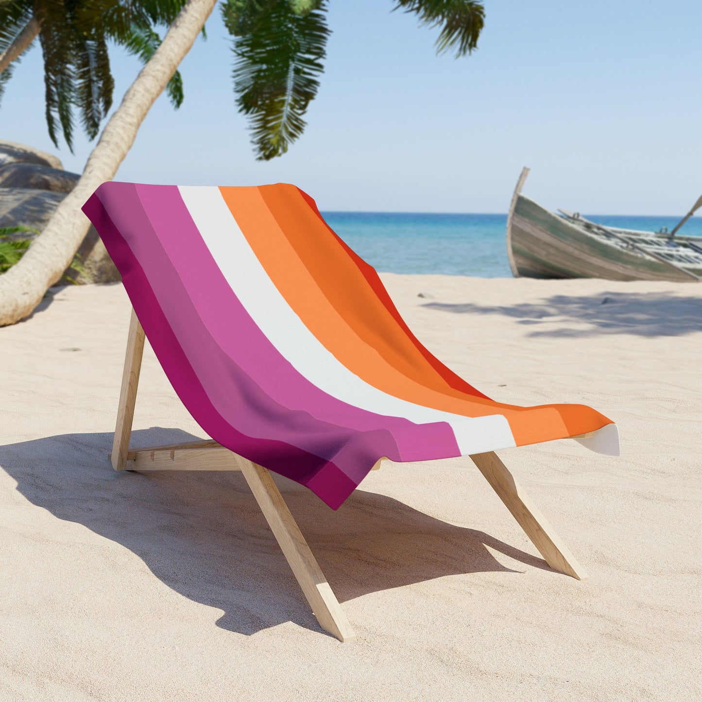 Lesbian Pride Beach Towel