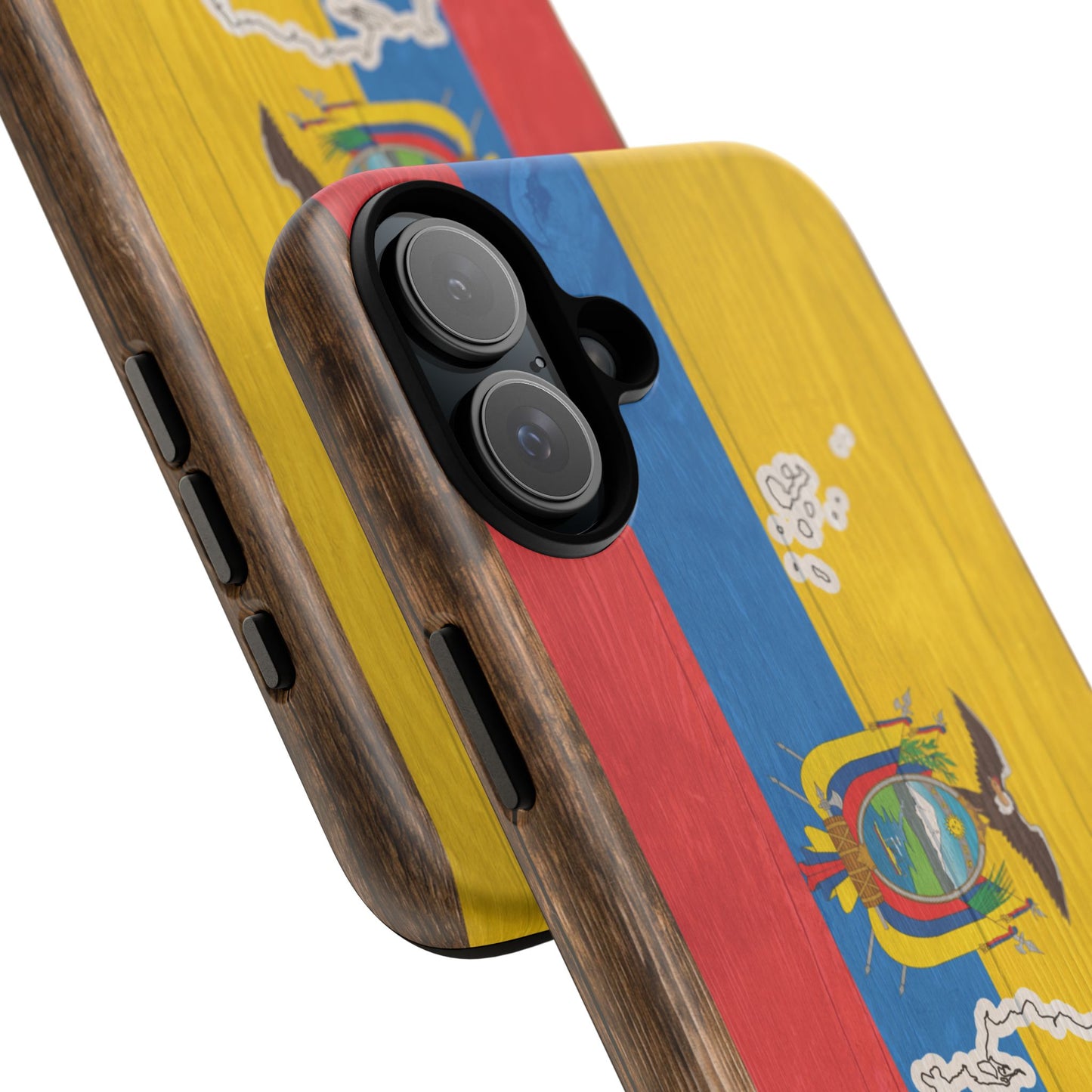 Ecuador Flag Phone Map Case Protective Tough Cover Flag of Ecuador Samsung Ecuadorian Pride Hard Plastic Back Ecuadorian Flag Cover