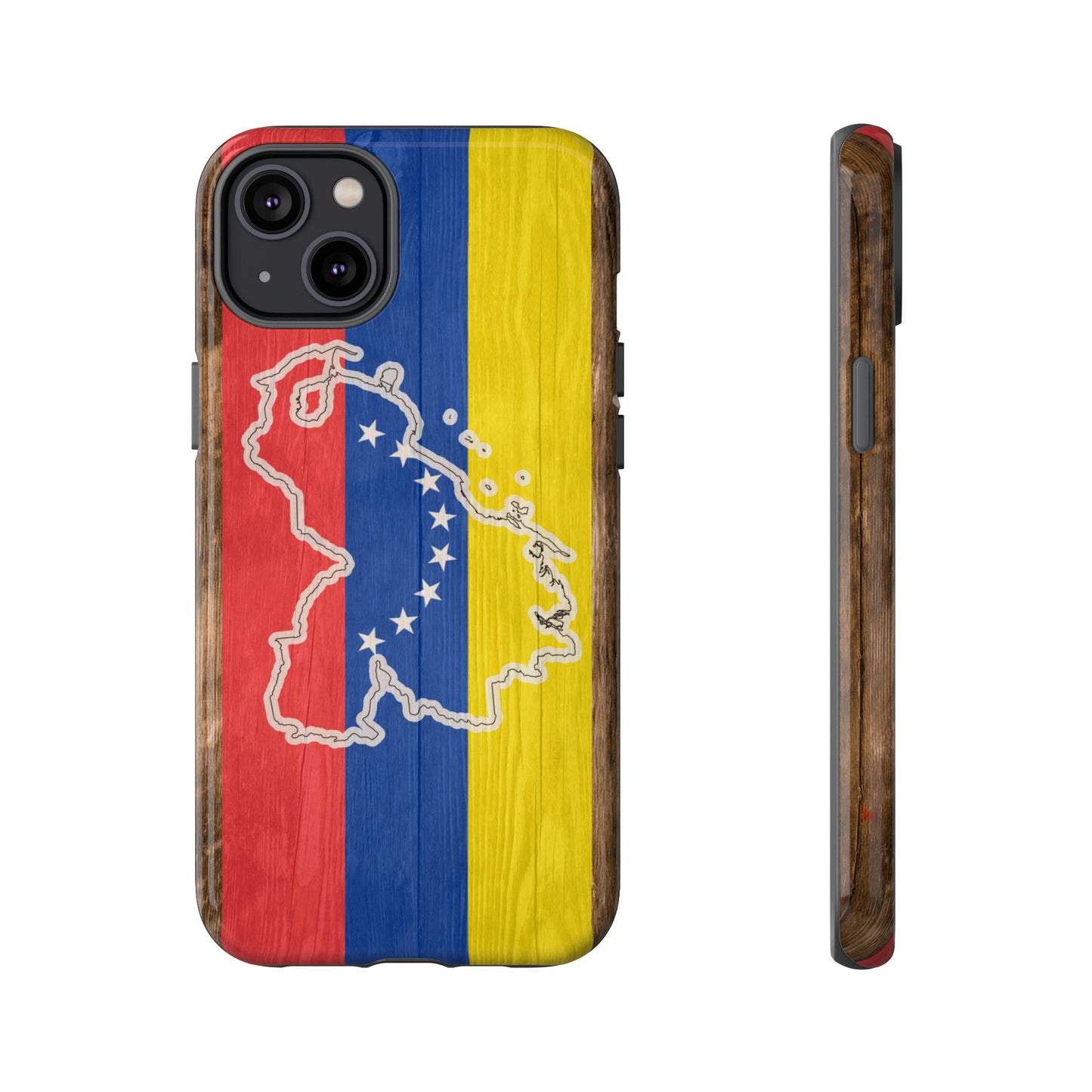 Venezuela Flag Phone Map Case Protective Tough Cover Flag of Venezuela Samsung Venezuelan Pride Hard Plastic Back Venezuela Map Cover