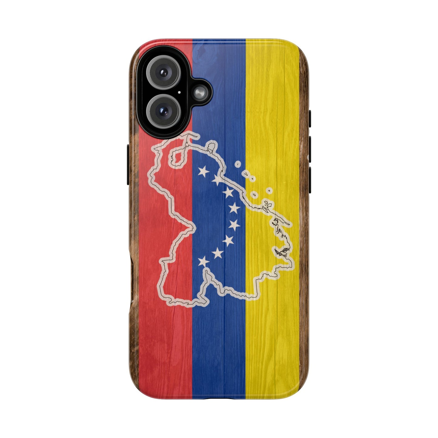Venezuela Flag Phone Map Case Protective Tough Cover Flag of Venezuela Samsung Venezuelan Pride Hard Plastic Back Venezuela Map Cover