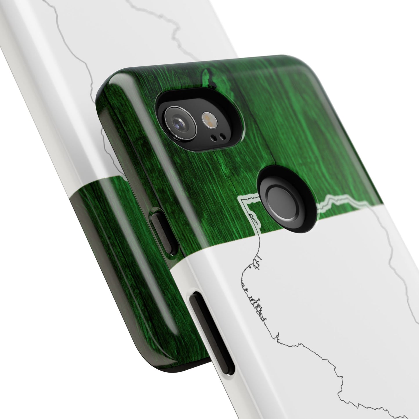 Nigeria Flag Phone Case, African Nation Protective Cover, Nigeria Pride Accessory, Tough Phone Case for Patriots, Nigerian Flag Mobile Case