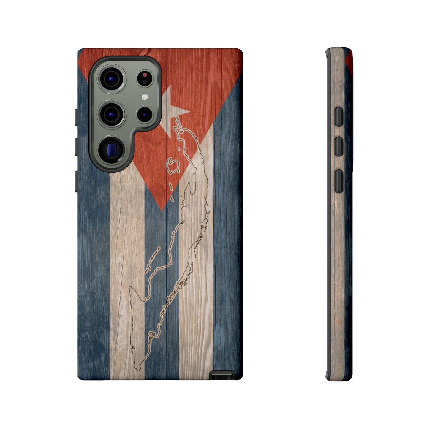 Phone Case Cuban Flag iPhone Case Protective Tough Cover Flag of Cuba Samsung Galaxy Cuban Pride Huawei P40 Lite Hard Plastic Back