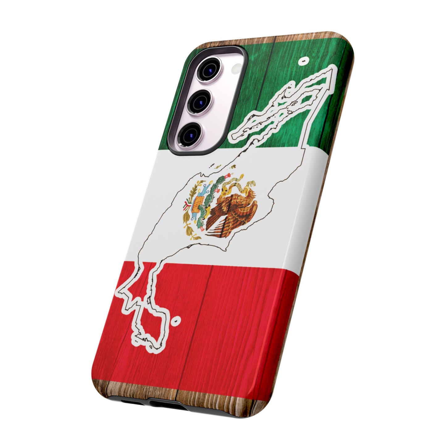 Phone Case, Mexican Flag Tough Case, Patriotic Mexico Phone Cover, Rugged Phone Protector, National Flag Phone Sleeve, Cinco de Mayo Gift