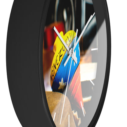 Venezuela Flag Wall Clock Unique Vibrant Wall Art Crafted with Premium Materials Great for Venezuelan Pride Venezuela Souvenir
