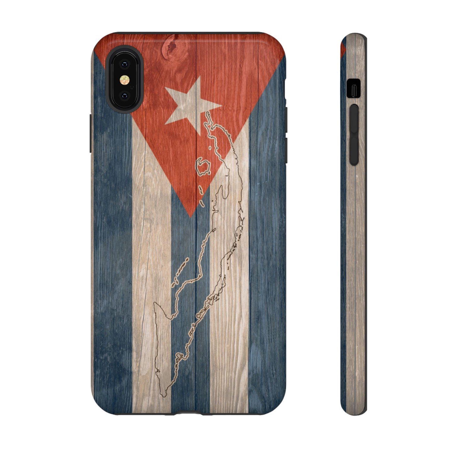 Phone Case Cuban Flag iPhone Case Protective Tough Cover Flag of Cuba Samsung Galaxy Cuban Pride Huawei P40 Lite Hard Plastic Back