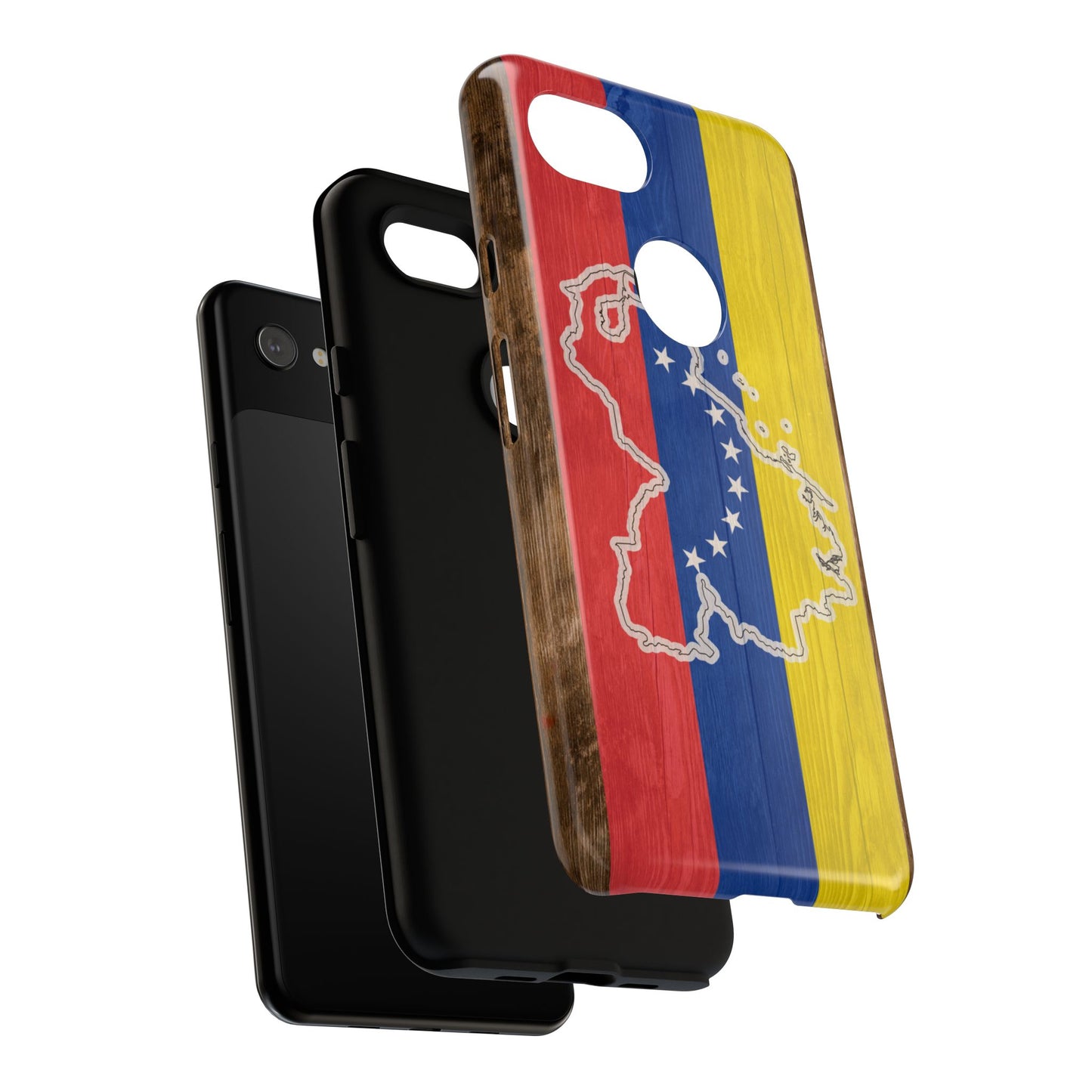 Venezuela Flag Phone Map Case Protective Tough Cover Flag of Venezuela Samsung Venezuelan Pride Hard Plastic Back Venezuela Map Cover