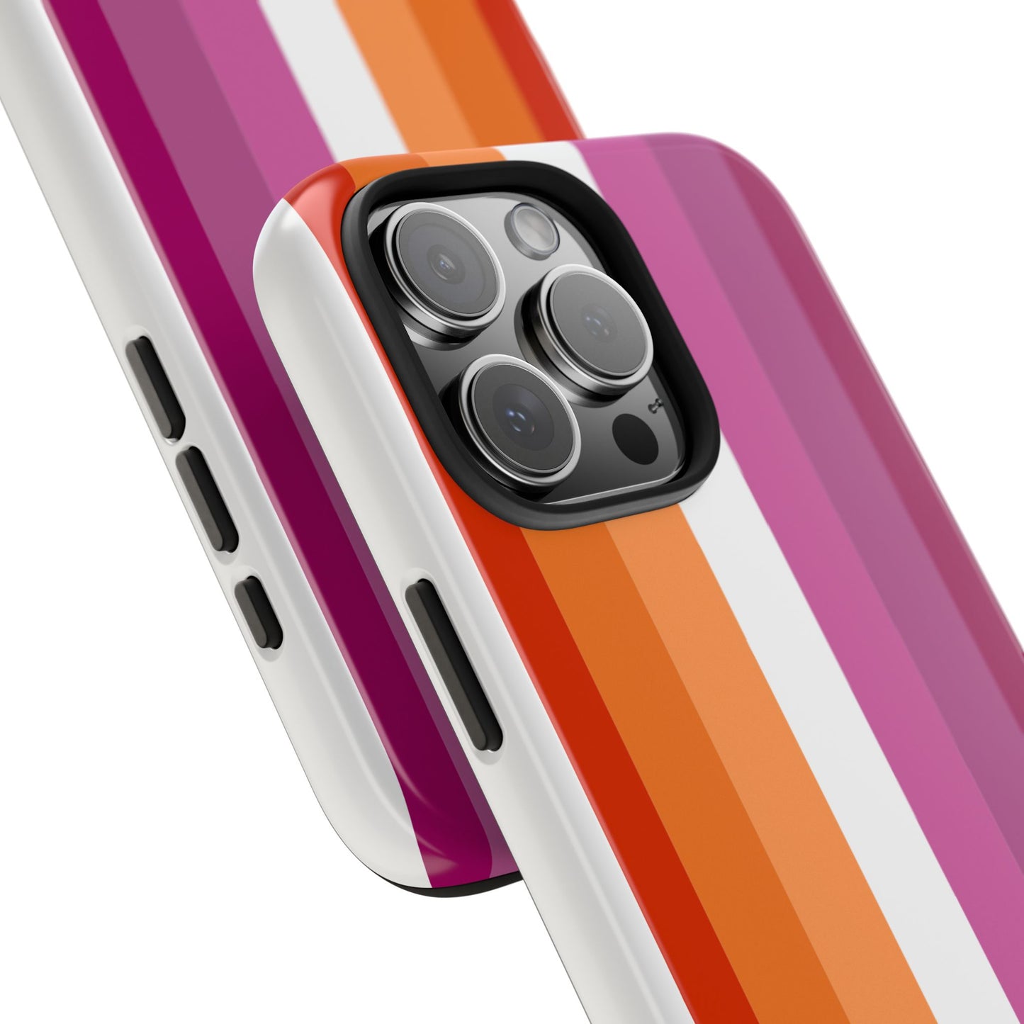 Lesbian Flag tough Impact-Resistant Phone Case