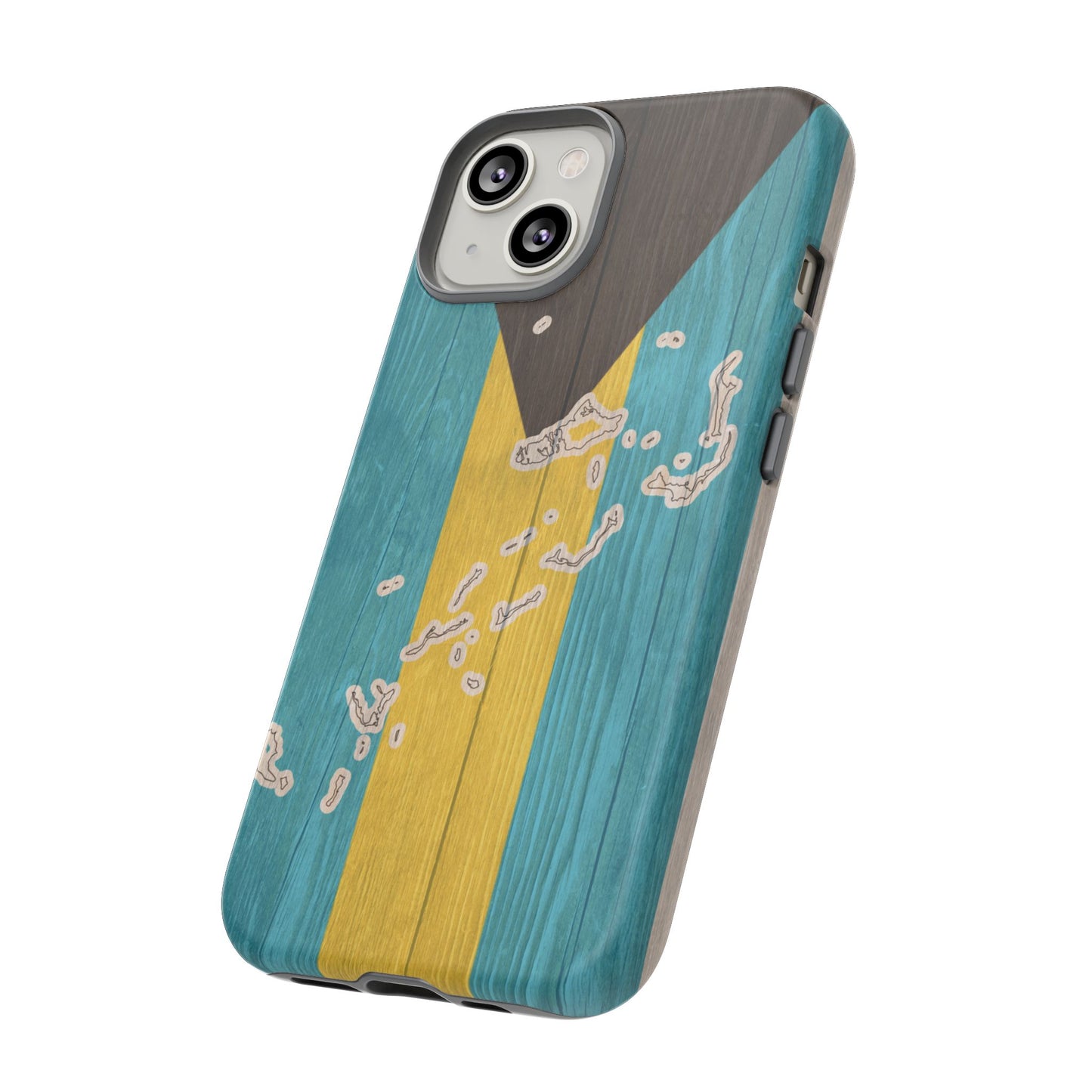 Bahamas Flag Phone Map Case Protective Tough Cover Flag of Bahamas Samsung Bahamian Pride Hard Plastic Back Bahamas Flag Cover