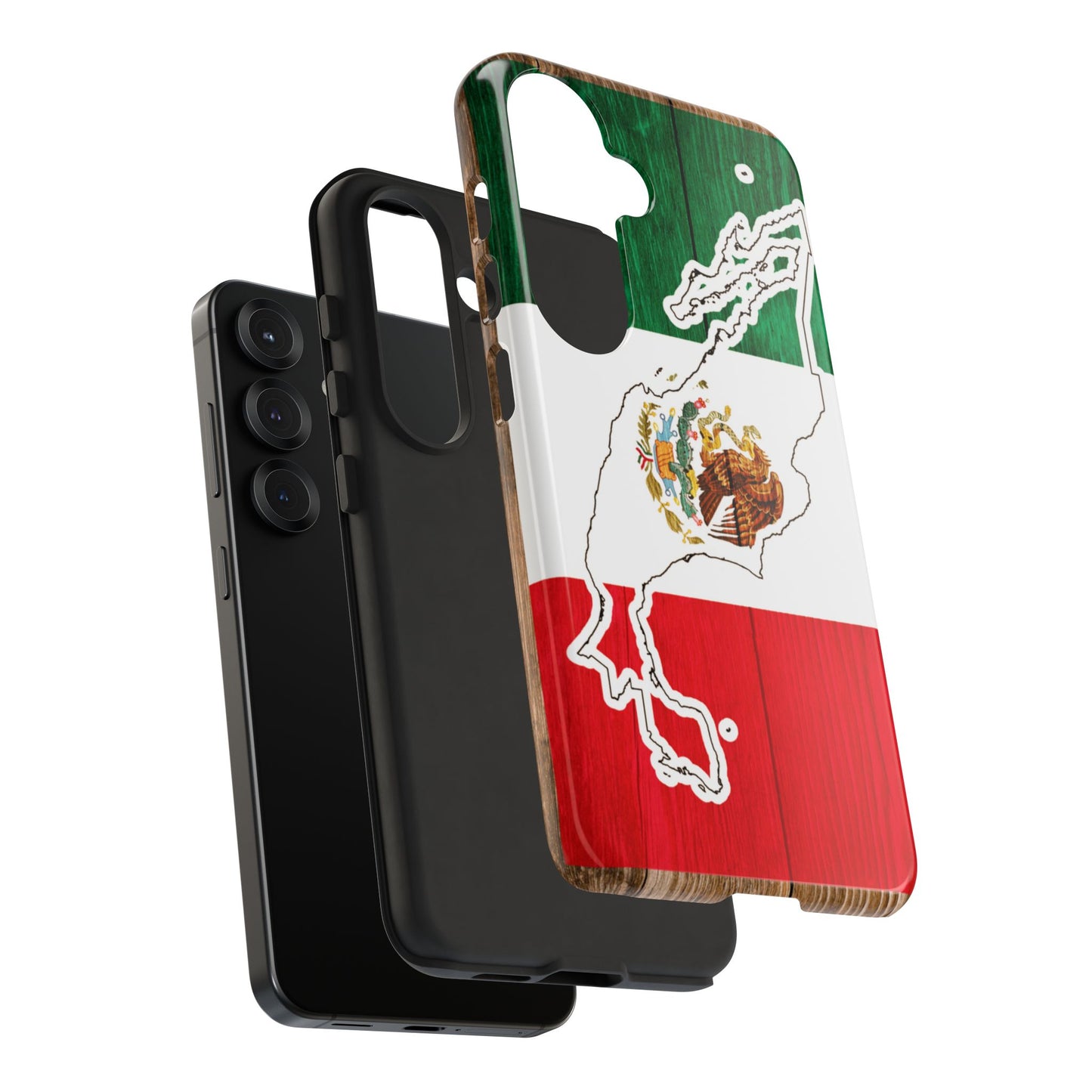 Phone Case, Mexican Flag Tough Case, Patriotic Mexico Phone Cover, Rugged Phone Protector, National Flag Phone Sleeve, Cinco de Mayo Gift