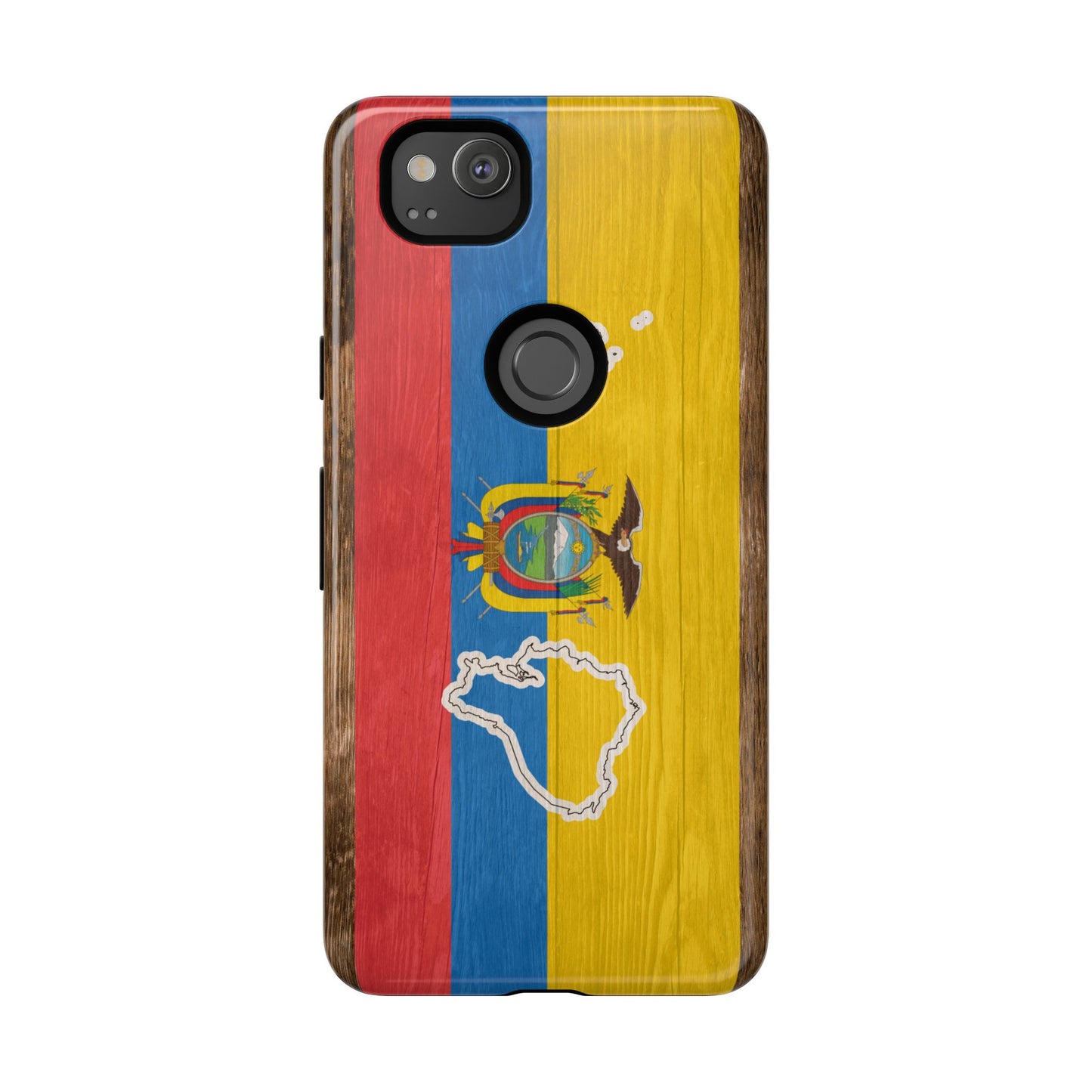 Ecuador Flag Phone Map Case Protective Tough Cover Flag of Ecuador Samsung Ecuadorian Pride Hard Plastic Back Ecuadorian Flag Cover