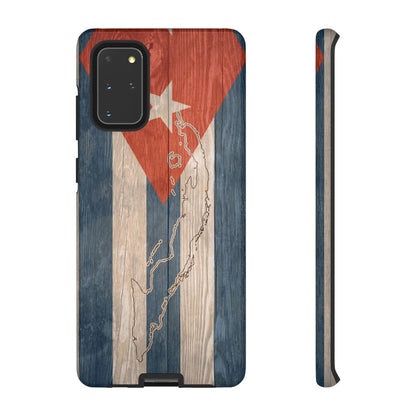 Phone Case Cuban Flag iPhone Case Protective Tough Cover Flag of Cuba Samsung Galaxy Cuban Pride Huawei P40 Lite Hard Plastic Back