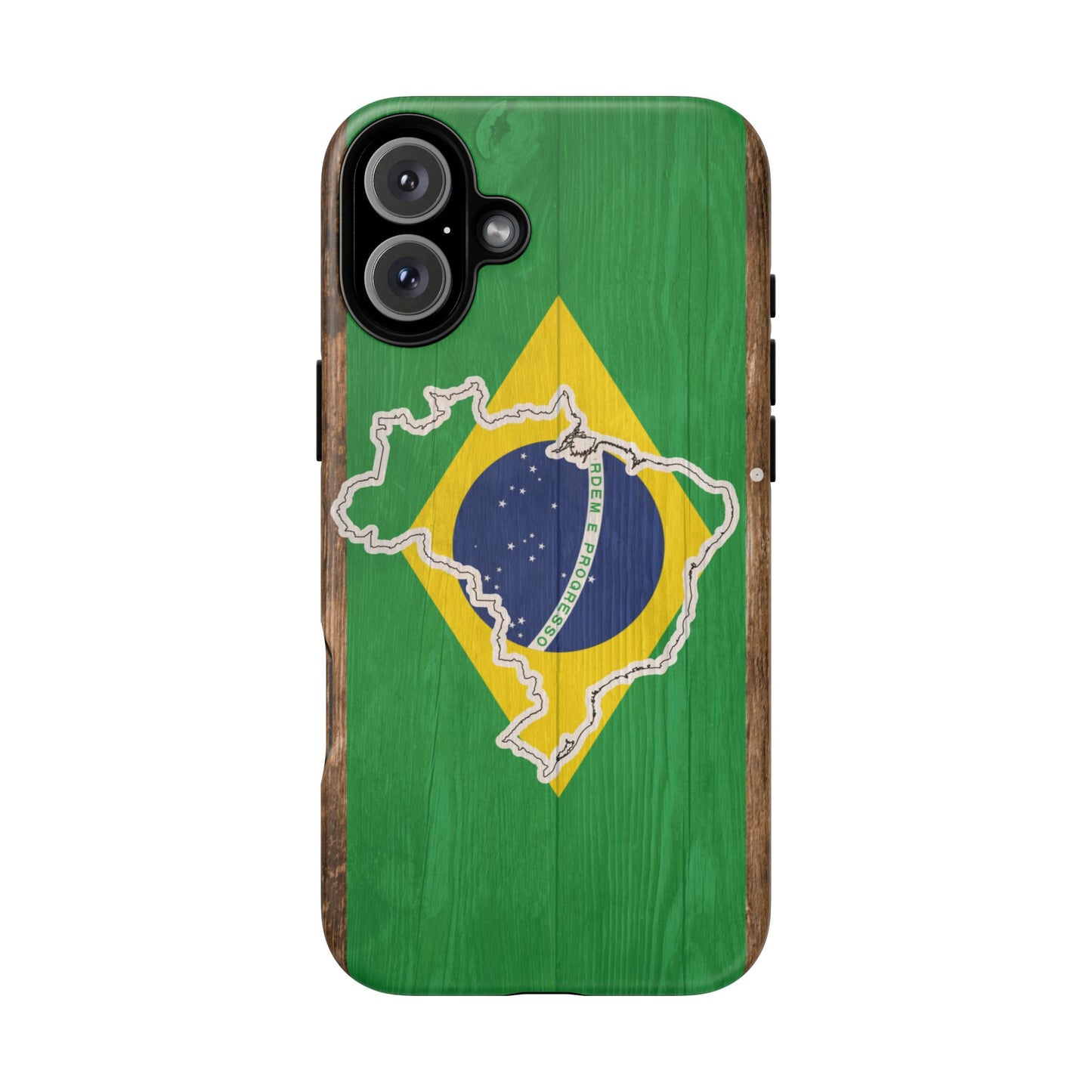 Brazil Flag Phone Map Case Protective Tough Cover Flag of Brazil Samsung Brazilian Pride Hard Plastic Back Brazil Flag Cover