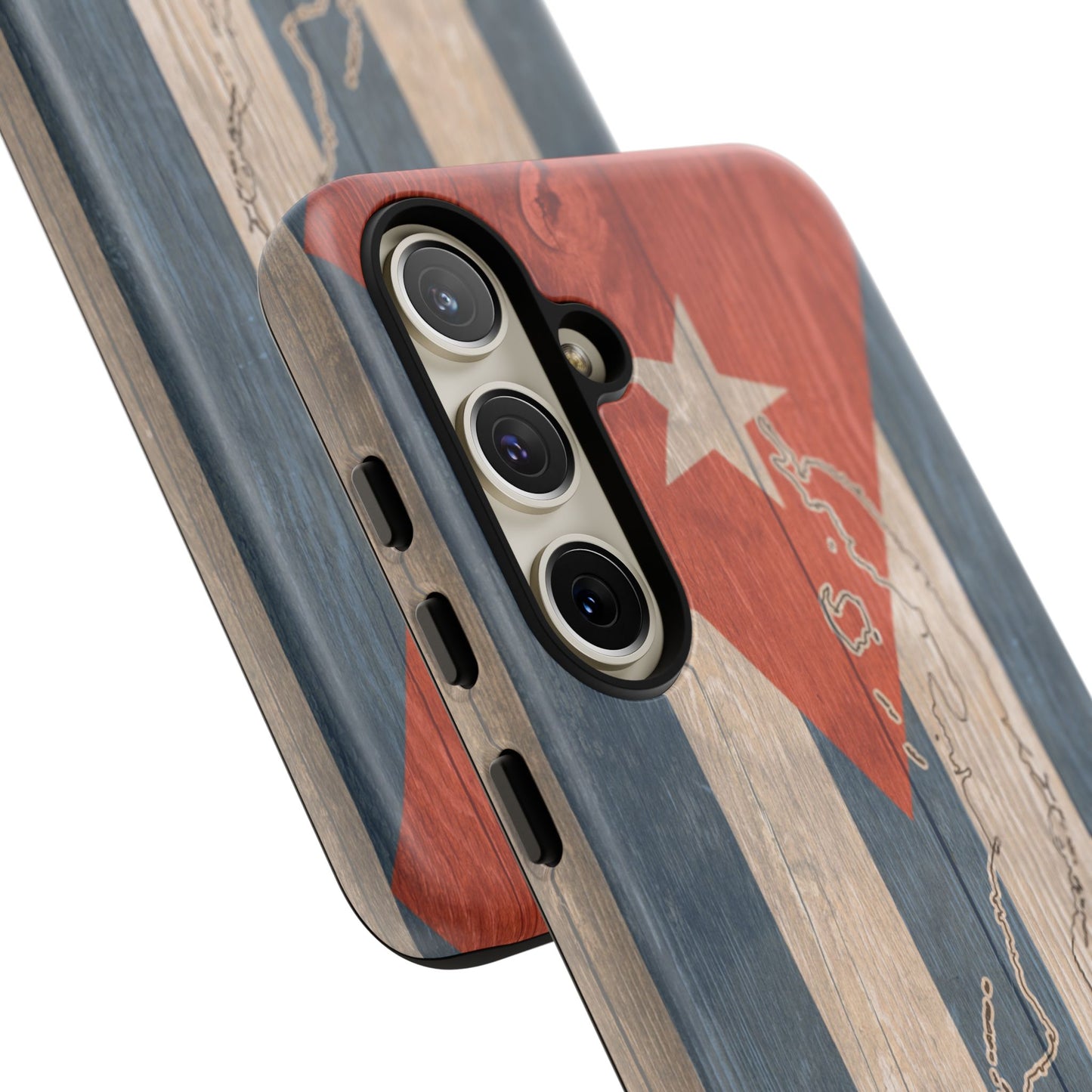 Phone Case Cuban Flag iPhone Case Protective Tough Cover Flag of Cuba Samsung Galaxy Cuban Pride Huawei P40 Lite Hard Plastic Back