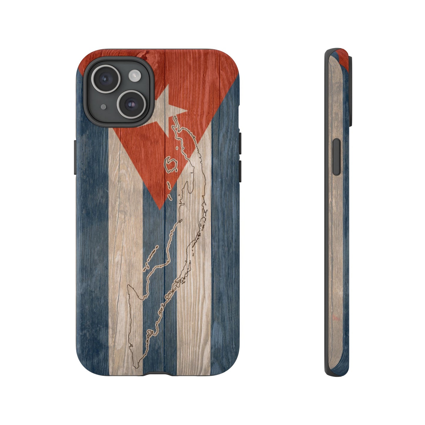 Phone Case Cuban Flag iPhone Case Protective Tough Cover Flag of Cuba Samsung Galaxy Cuban Pride Huawei P40 Lite Hard Plastic Back
