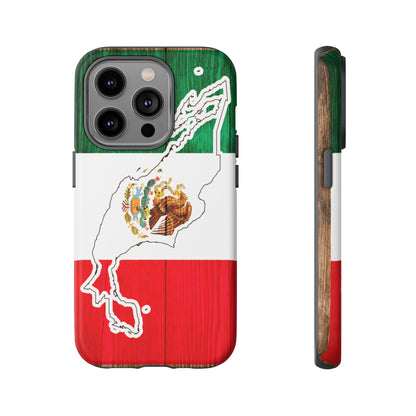 Phone Case, Mexican Flag Tough Case, Patriotic Mexico Phone Cover, Rugged Phone Protector, National Flag Phone Sleeve, Cinco de Mayo Gift