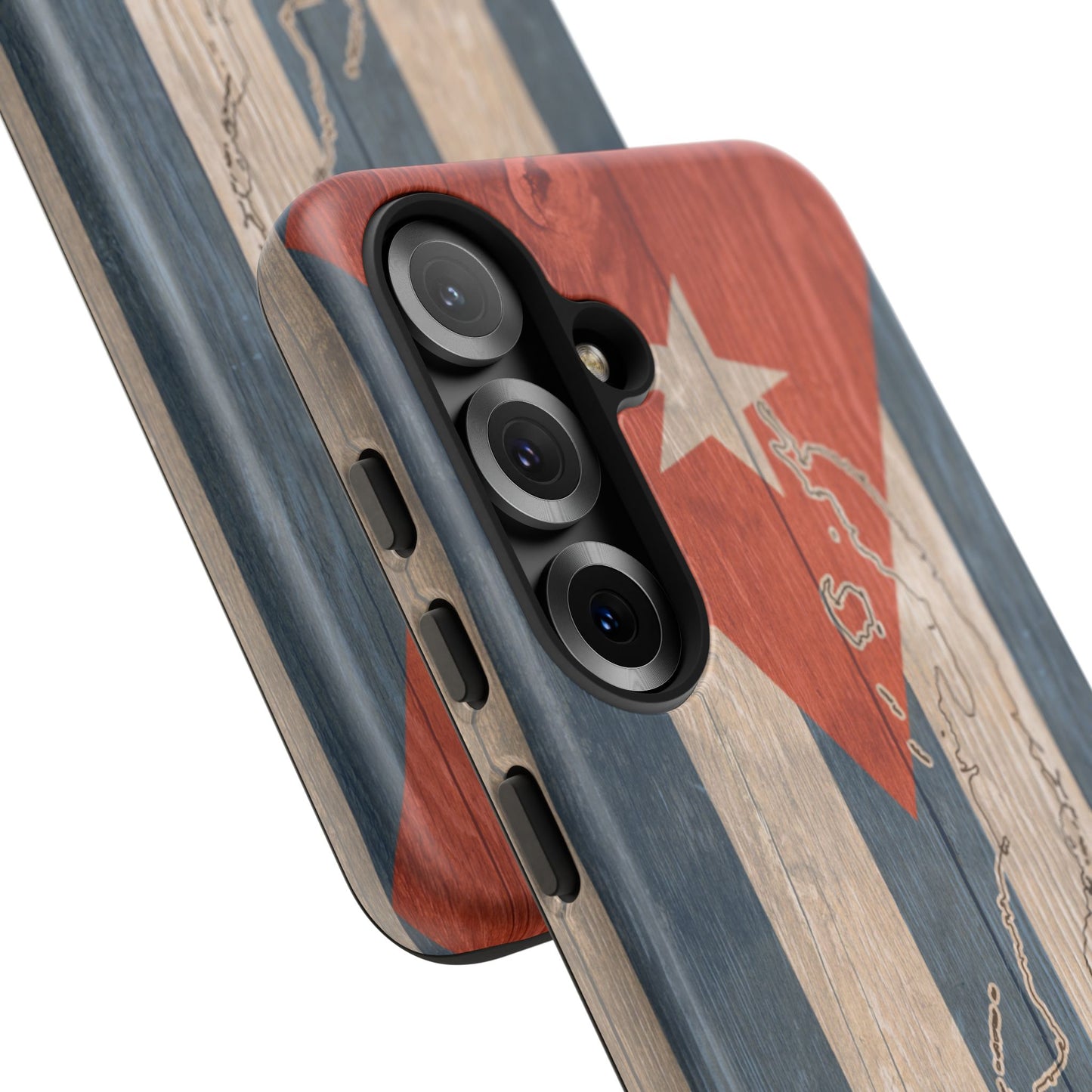 Phone Case Cuban Flag iPhone Case Protective Tough Cover Flag of Cuba Samsung Galaxy Cuban Pride Huawei P40 Lite Hard Plastic Back