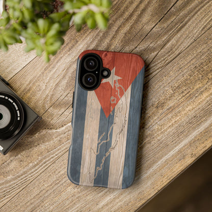Phone Case Cuban Flag iPhone Case Protective Tough Cover Flag of Cuba Samsung Galaxy Cuban Pride Huawei P40 Lite Hard Plastic Back