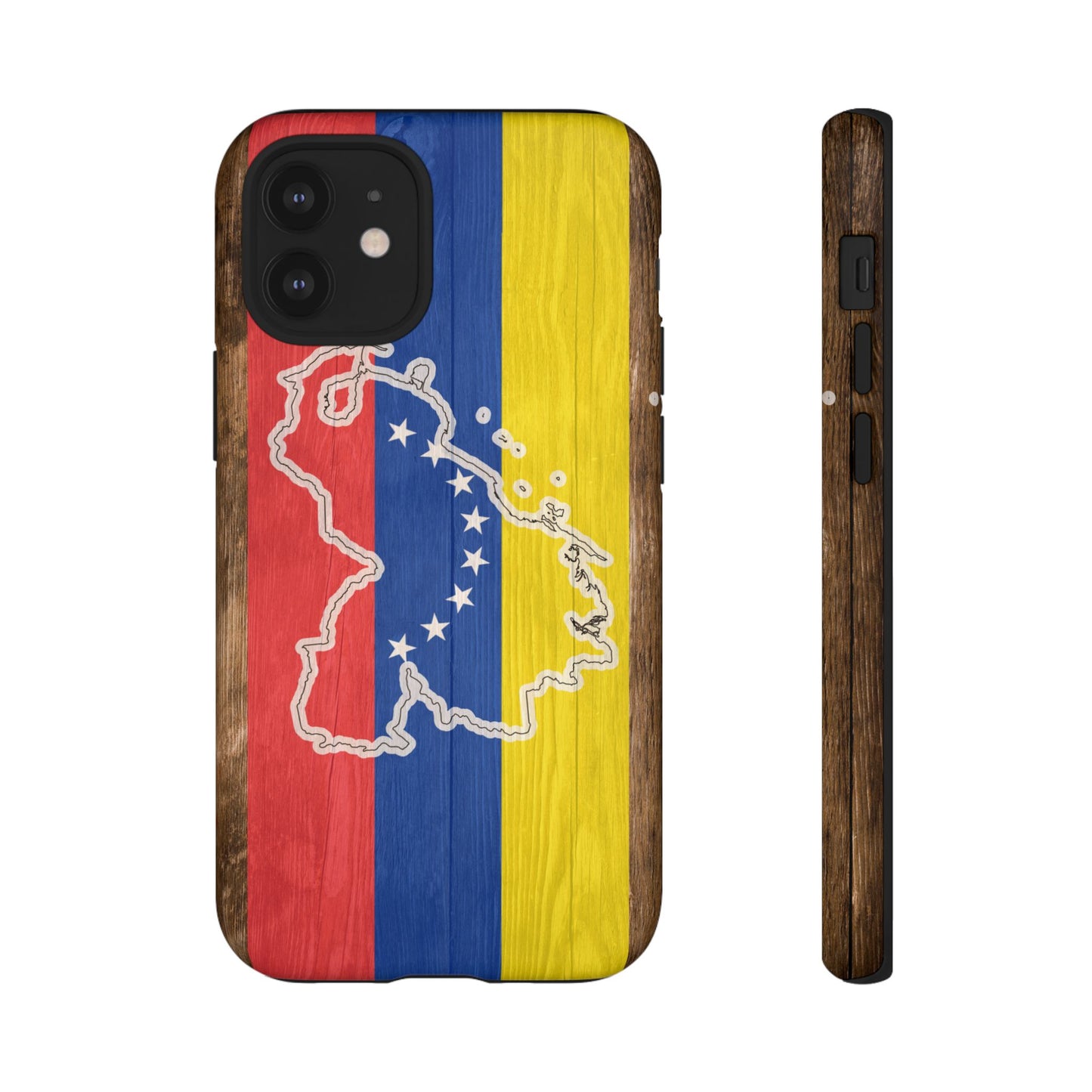 Venezuela Flag Phone Map Case Protective Tough Cover Flag of Venezuela Samsung Venezuelan Pride Hard Plastic Back Venezuela Map Cover