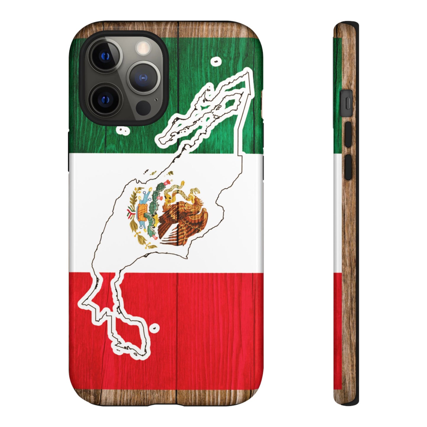 Phone Case, Mexican Flag Tough Case, Patriotic Mexico Phone Cover, Rugged Phone Protector, National Flag Phone Sleeve, Cinco de Mayo Gift