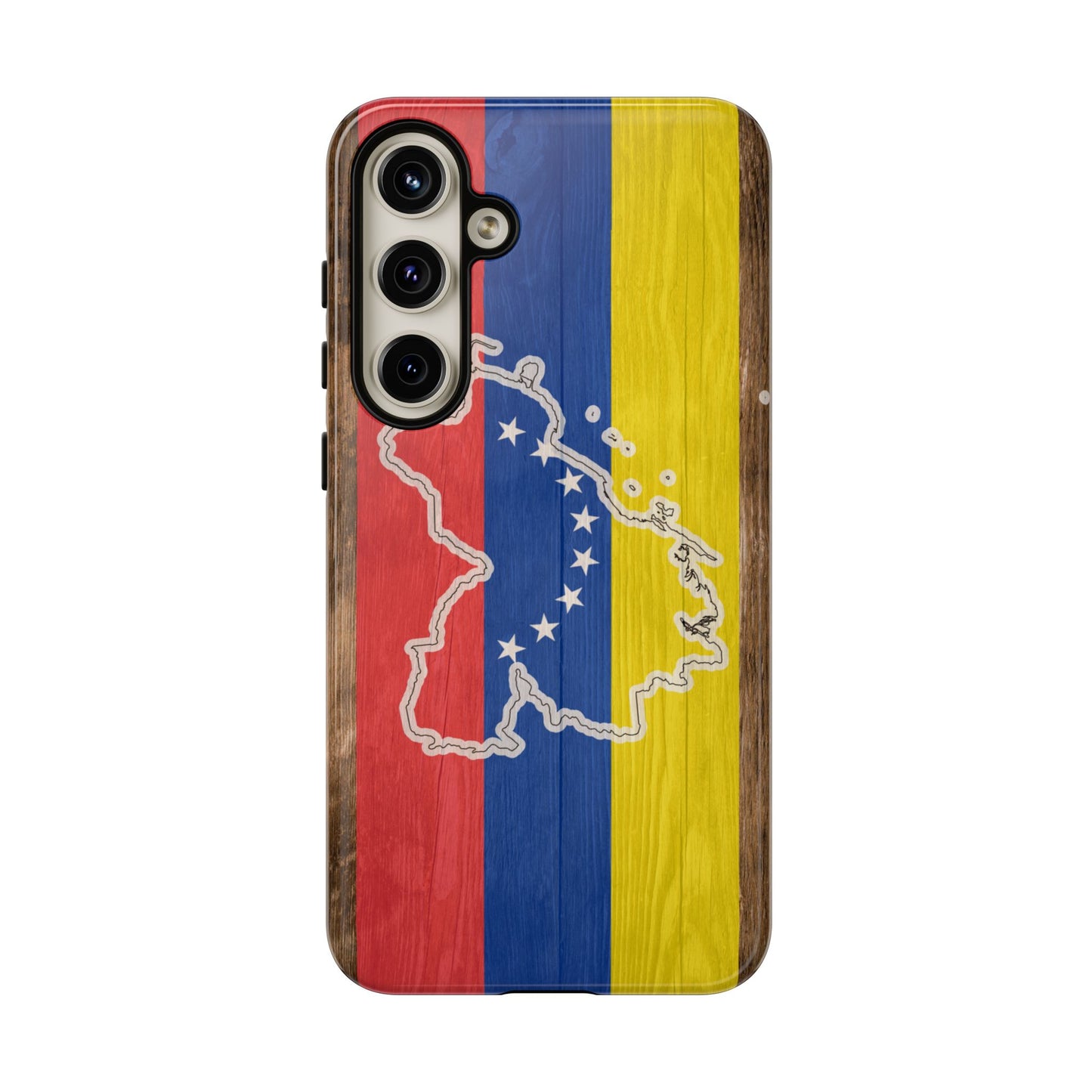 Venezuela Flag Phone Map Case Protective Tough Cover Flag of Venezuela Samsung Venezuelan Pride Hard Plastic Back Venezuela Map Cover