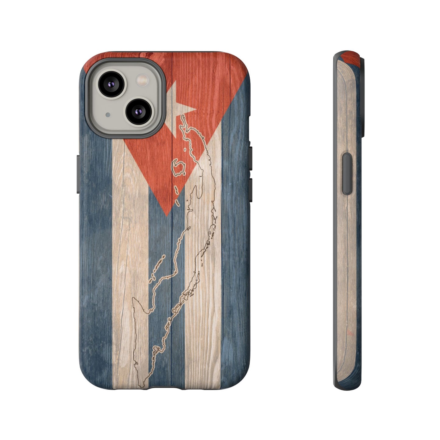 Phone Case Cuban Flag iPhone Case Protective Tough Cover Flag of Cuba Samsung Galaxy Cuban Pride Huawei P40 Lite Hard Plastic Back