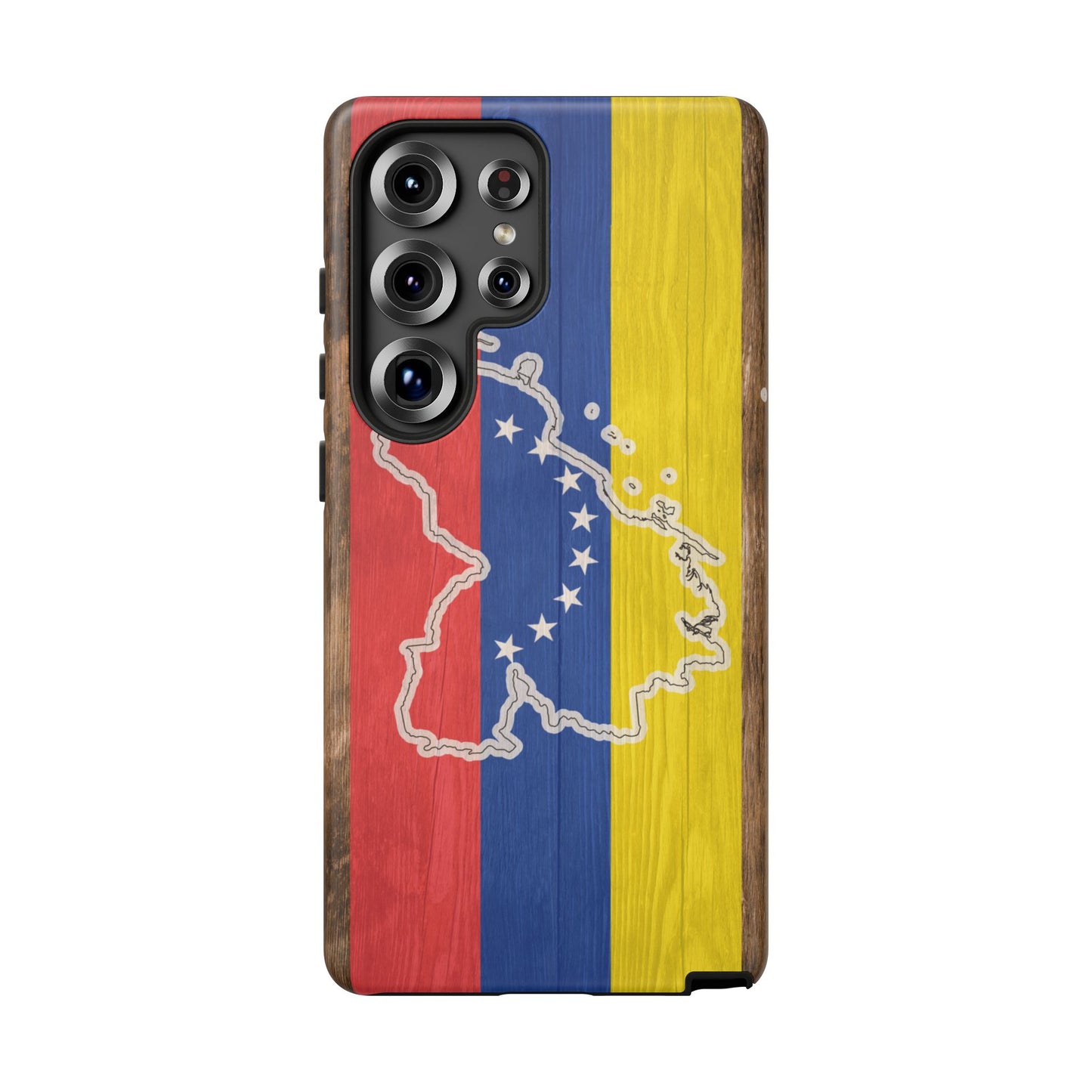 Venezuela Flag Phone Map Case Protective Tough Cover Flag of Venezuela Samsung Venezuelan Pride Hard Plastic Back Venezuela Map Cover