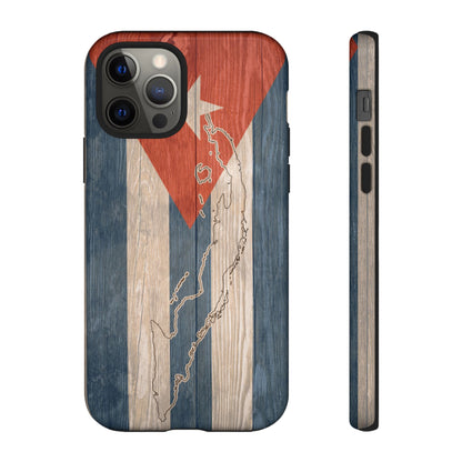 Phone Case Cuban Flag iPhone Case Protective Tough Cover Flag of Cuba Samsung Galaxy Cuban Pride Huawei P40 Lite Hard Plastic Back