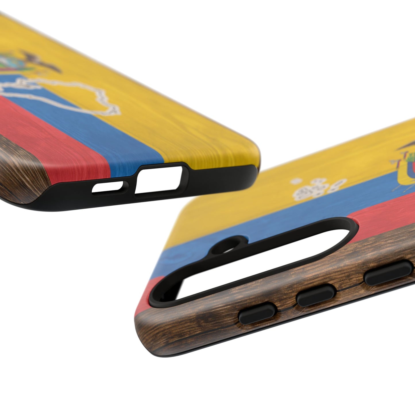 Ecuador Flag Phone Map Case Protective Tough Cover Flag of Ecuador Samsung Ecuadorian Pride Hard Plastic Back Ecuadorian Flag Cover