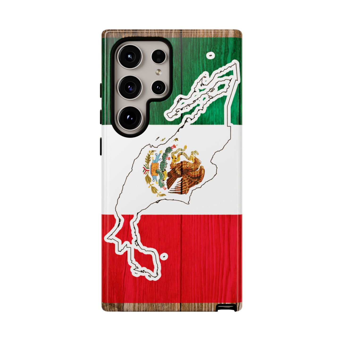 Phone Case, Mexican Flag Tough Case, Patriotic Mexico Phone Cover, Rugged Phone Protector, National Flag Phone Sleeve, Cinco de Mayo Gift