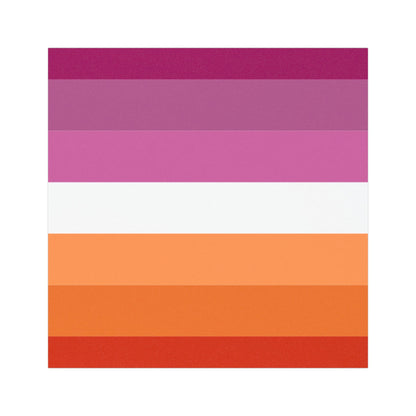 Lesbian Pride Car magnet LGBTQ+ Rainbow Decor Empowerment Poster for Car Inclusivity Gift Idea Gay Pride Outdoor Decor