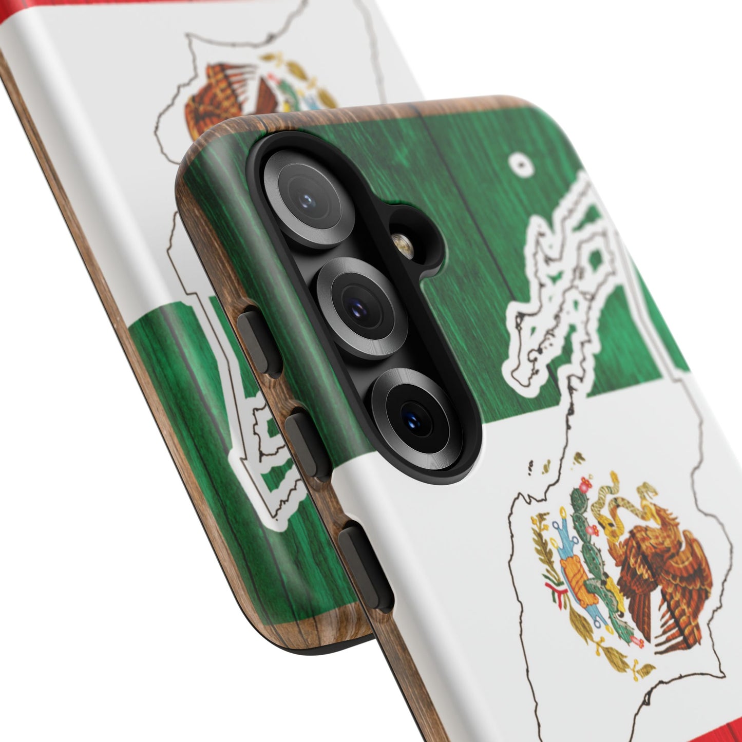 Phone Case, Mexican Flag Tough Case, Patriotic Mexico Phone Cover, Rugged Phone Protector, National Flag Phone Sleeve, Cinco de Mayo Gift