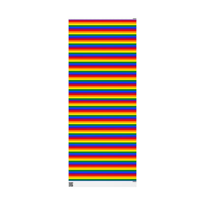 Rainbow Flag wrapping Paper Decor Gay Flag - Pride Inclusive Gift Gay Pride Flags Rainbow Gift Decor Gay Gift