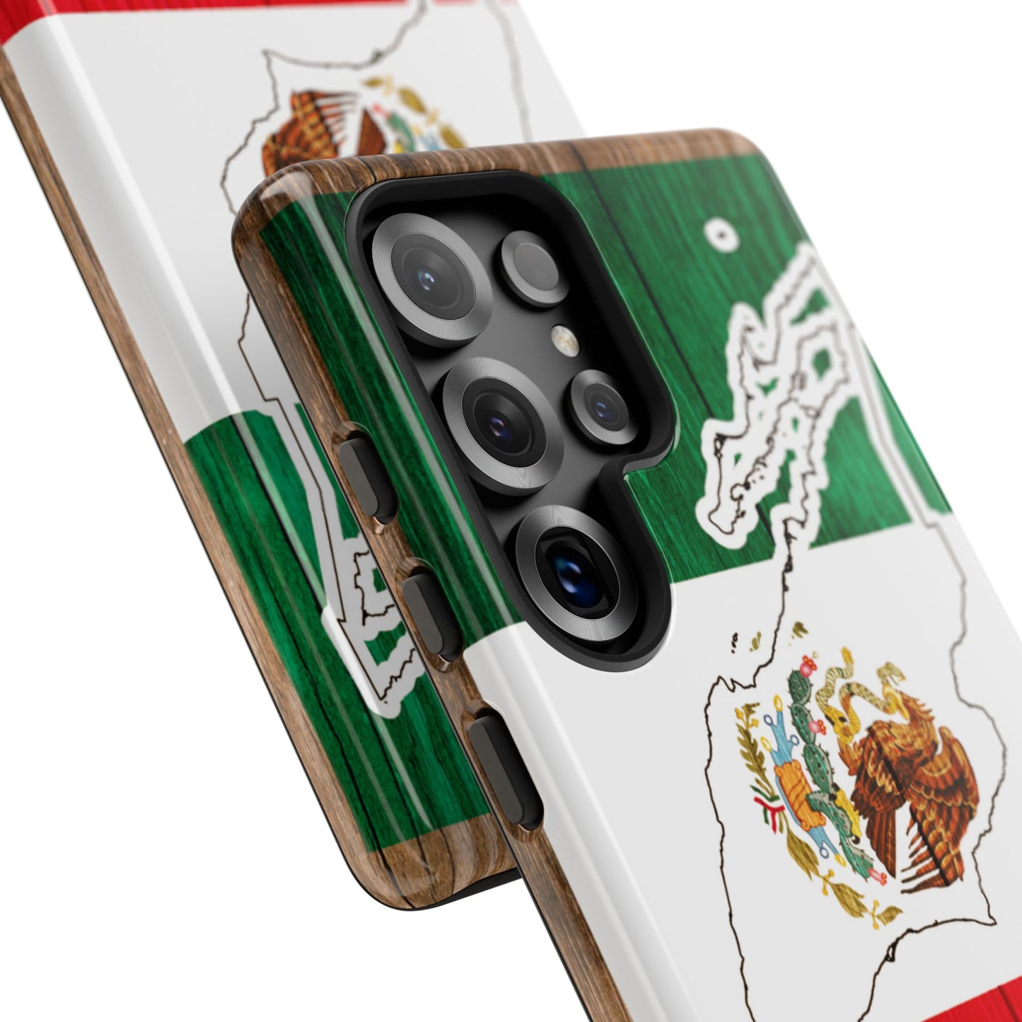 Phone Case, Mexican Flag Tough Case, Patriotic Mexico Phone Cover, Rugged Phone Protector, National Flag Phone Sleeve, Cinco de Mayo Gift