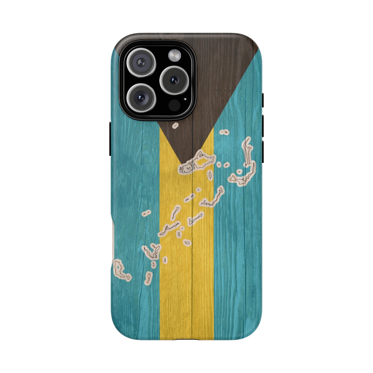 Bahamas Flag Phone Map Case Protective Tough Cover Flag of Bahamas Samsung Bahamian Pride Hard Plastic Back Bahamas Flag Cover