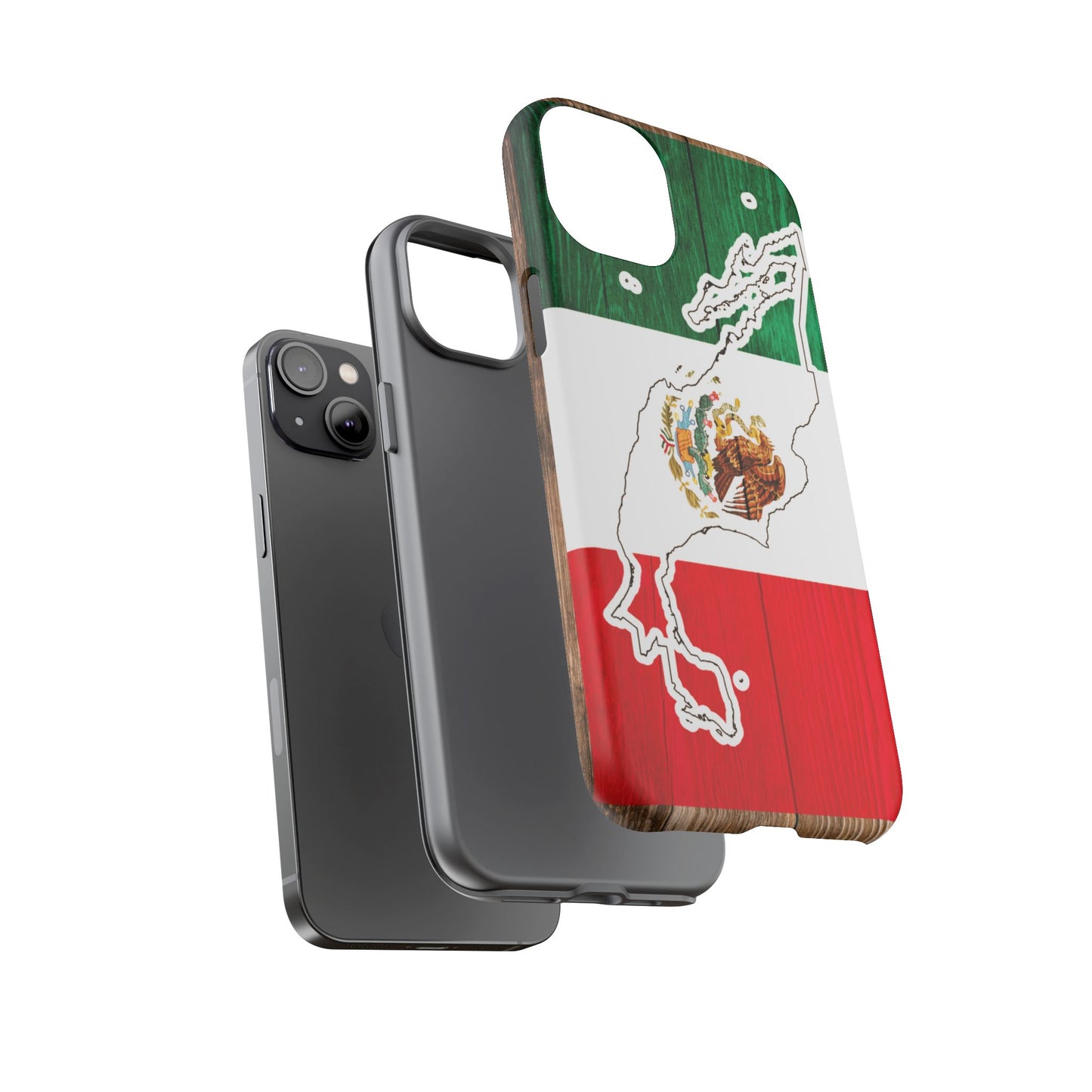 Phone Case, Mexican Flag Tough Case, Patriotic Mexico Phone Cover, Rugged Phone Protector, National Flag Phone Sleeve, Cinco de Mayo Gift