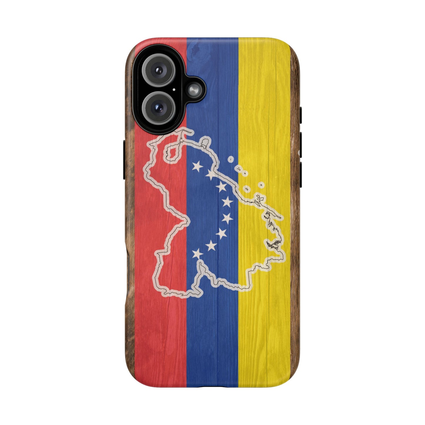 Venezuela Flag Phone Map Case Protective Tough Cover Flag of Venezuela Samsung Venezuelan Pride Hard Plastic Back Venezuela Map Cover
