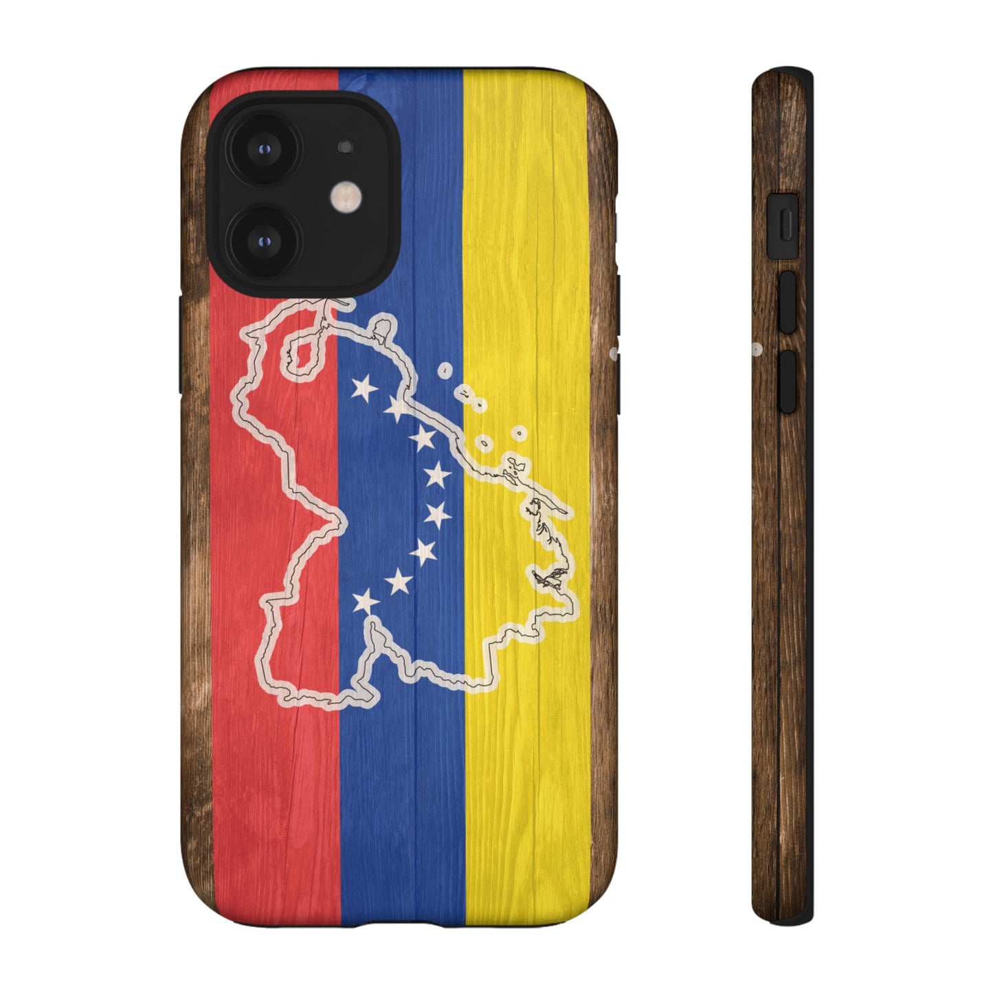 Venezuela Flag Phone Map Case Protective Tough Cover Flag of Venezuela Samsung Venezuelan Pride Hard Plastic Back Venezuela Map Cover