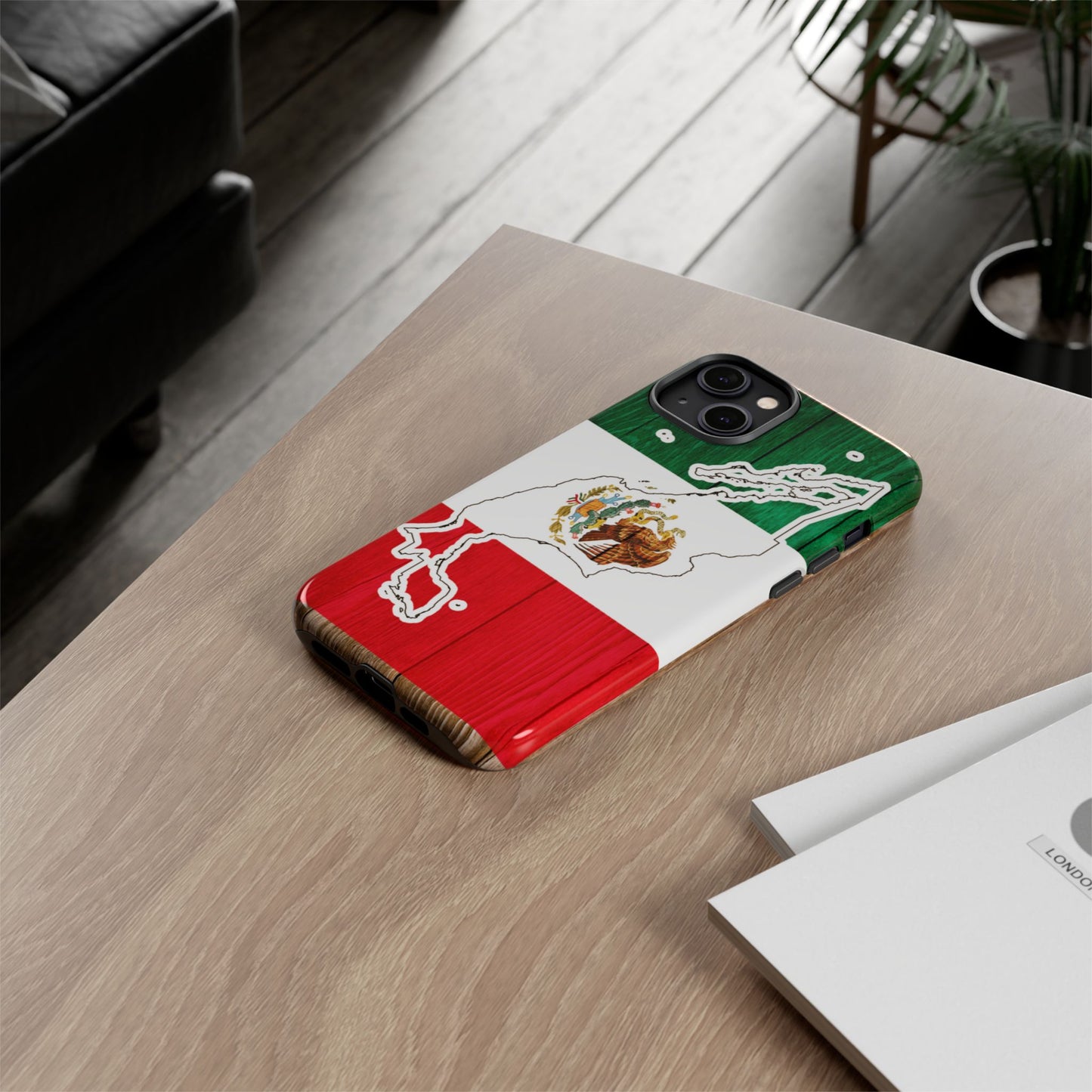 Phone Case, Mexican Flag Tough Case, Patriotic Mexico Phone Cover, Rugged Phone Protector, National Flag Phone Sleeve, Cinco de Mayo Gift