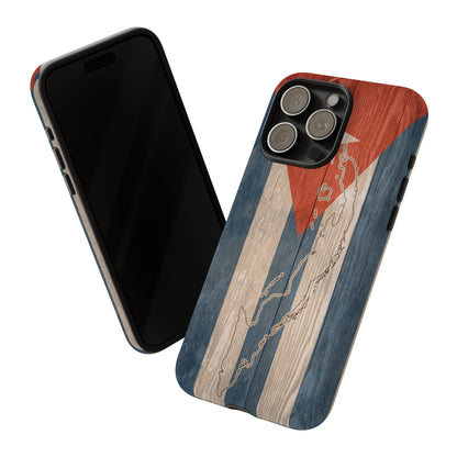 Phone Case Cuban Flag iPhone Case Protective Tough Cover Flag of Cuba Samsung Galaxy Cuban Pride Huawei P40 Lite Hard Plastic Back