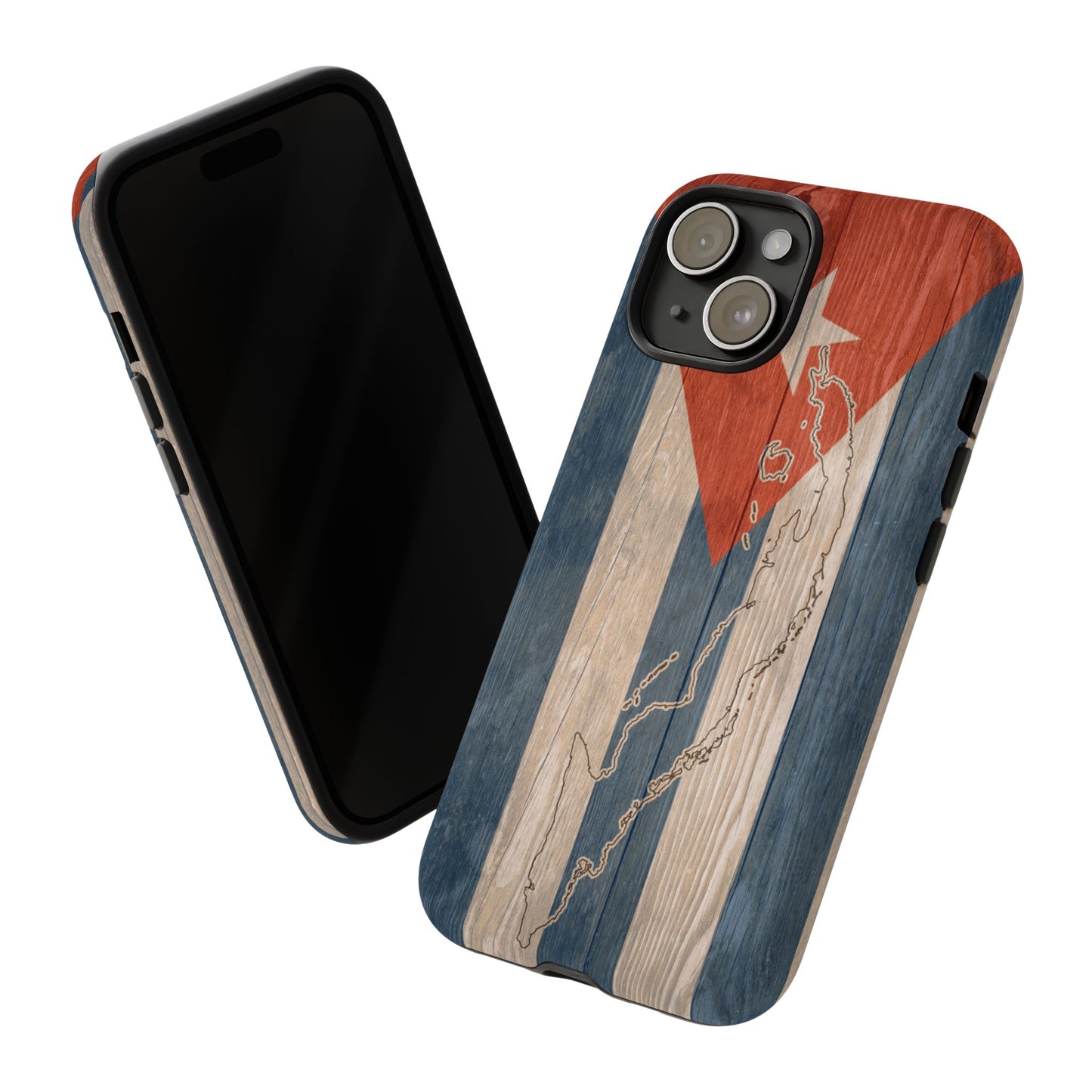 Phone Case Cuban Flag iPhone Case Protective Tough Cover Flag of Cuba Samsung Galaxy Cuban Pride Huawei P40 Lite Hard Plastic Back