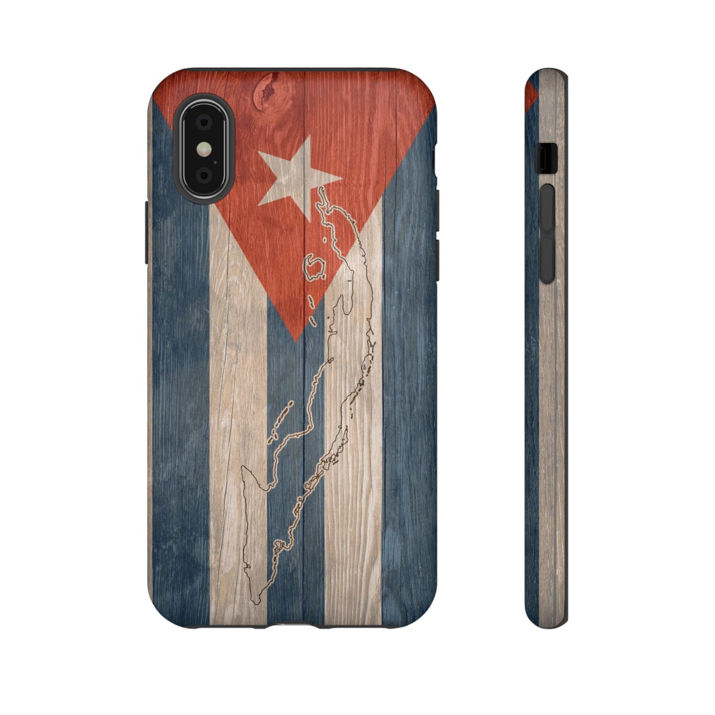 Phone Case Cuban Flag iPhone Case Protective Tough Cover Flag of Cuba Samsung Galaxy Cuban Pride Huawei P40 Lite Hard Plastic Back
