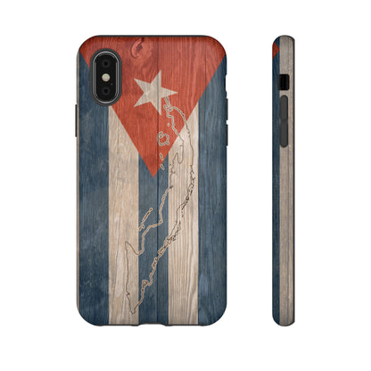 Phone Case Cuban Flag iPhone Case Protective Tough Cover Flag of Cuba Samsung Galaxy Cuban Pride Huawei P40 Lite Hard Plastic Back