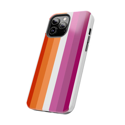Lesbian Flag tough Impact-Resistant Phone Case
