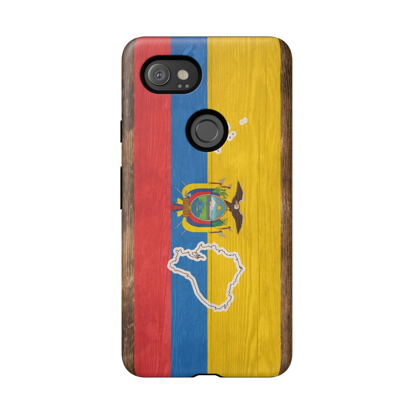 Ecuador Flag Phone Map Case Protective Tough Cover Flag of Ecuador Samsung Ecuadorian Pride Hard Plastic Back Ecuadorian Flag Cover