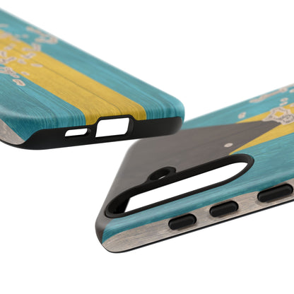 Bahamas Flag Phone Map Case Protective Tough Cover Flag of Bahamas Samsung Bahamian Pride Hard Plastic Back Bahamas Flag Cover