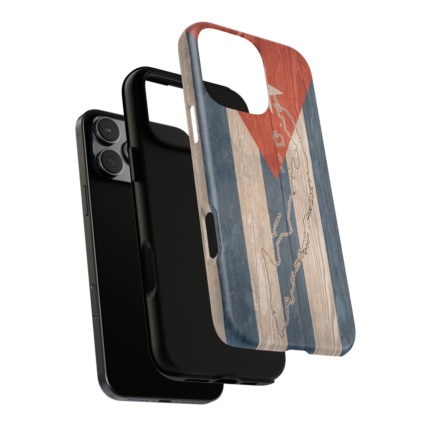 Phone Case Cuban Flag iPhone Case Protective Tough Cover Flag of Cuba Samsung Galaxy Cuban Pride Huawei P40 Lite Hard Plastic Back