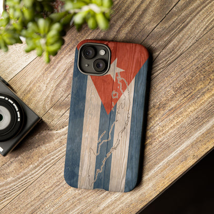 Phone Case Cuban Flag iPhone Case Protective Tough Cover Flag of Cuba Samsung Galaxy Cuban Pride Huawei P40 Lite Hard Plastic Back